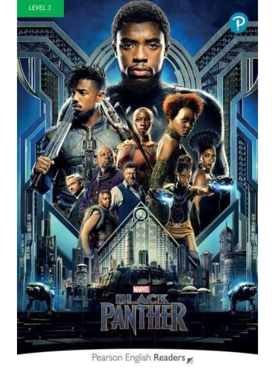 Pearson English Readers: Level 3 Marvel Black Panther Book + Code Pack Edu-Ksiazka Sp. S.o.o.