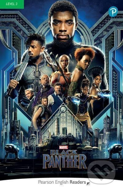 Pearson English Readers: Level 3 Marvel Black Panther Book + Code Pack Edu-Ksiazka Sp. S.o.o.