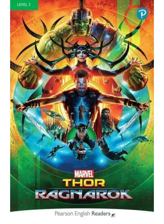 Pearson English Readers: Level 3 Marvel Thor Ragnarok Book + Code Pack Edu-Ksiazka Sp. S.o.o.