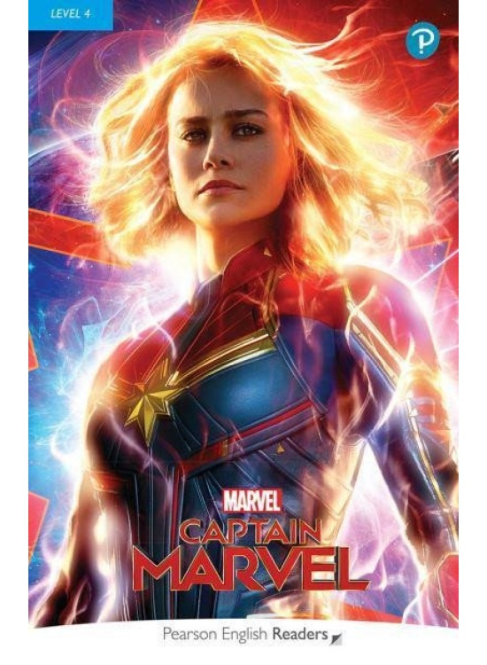 Pearson English Readers: Level 4 Marvel Captain Marvel Book + Code Pack Edu-Ksiazka Sp. S.o.o.
