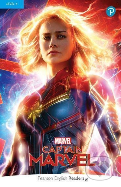 Pearson English Readers: Level 4 Marvel Captain Marvel Book + Code Pack Edu-Ksiazka Sp. S.o.o.