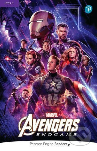 Pearson English Readers 5 Marvel Avengers End Game Book + Code Pack Edu-Ksiazka Sp. S.o.o.