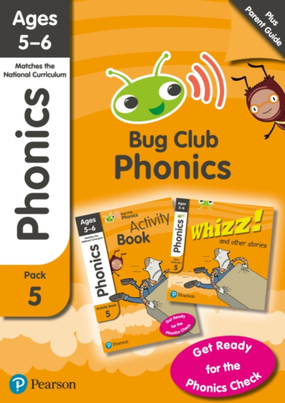 Bug Club Phonics Learn at Home Pack 5, Phonics Sets 13-26 for ages 5-6 (Six stories + Parent Guide + Activity Book) - Paul Shipton, Vicky Shipton, Wil