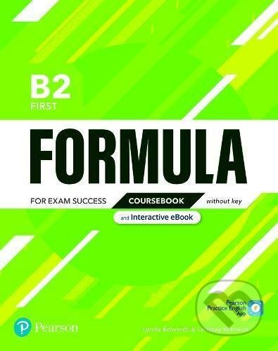 Formula B2 First Coursebook without key with student online resources + App + eBook Pearson