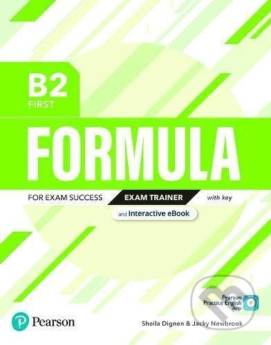 Formula B2 First Exam Trainer with key with student online resources + App + eBook Pearson