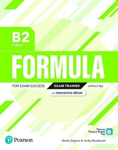 Formula B2 First Exam Trainer without key with online student resources + App + eBook Pearson