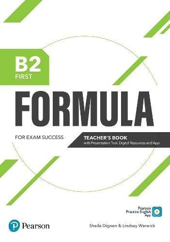 Formula B2 First Teachers Book with Presentation Tool and Online resources + App + ebooks Pearson