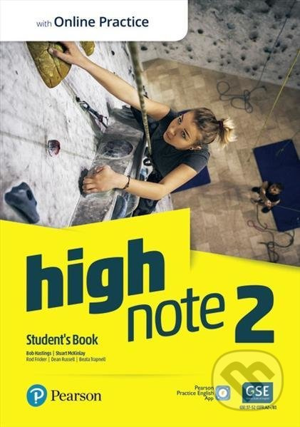 High Note 2 Student´s Book with Pearson Practice English App + Active Book Pearson