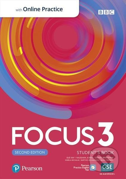 Focus 3 Student´s Book with Active Book with Standard MyEnglishLab, 2nd Edu-Ksiazka Sp. S.o.o.