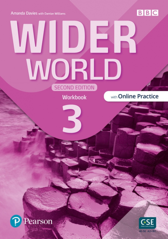 Wider World 3 Workbook with Online Practice and app, 2nd Edition Edu-Ksiazka Sp. S.o.o.