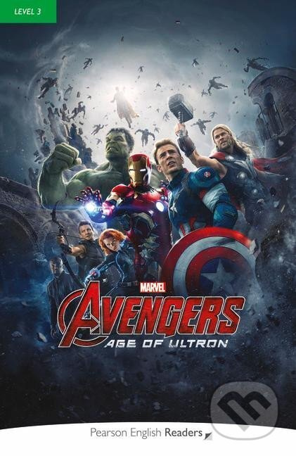 Pearson English Readers: Level 3 Marvel Avengers Age of Ultron + Code Edu-Ksiazka Sp. S.o.o.