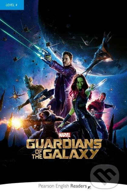 Pearson English Readers: Level 4 Marvel Guardians of the Galaxy + Code Edu-Ksiazka Sp. S.o.o.