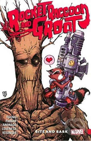 Rocket Raccoon and Groot (Bite and Bark) - Skottie Young, Jeff Loveness a kol. - kniha z kategorie Komiksy