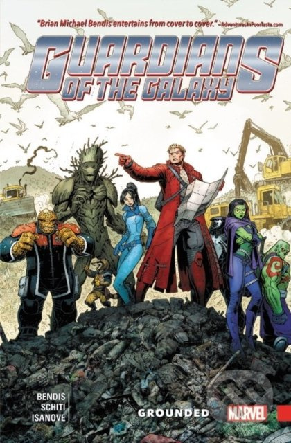 Guardians of the Galaxy (Volume 4) (Grounded) - Brian Michael Bendis - kniha z kategorie Komiksy