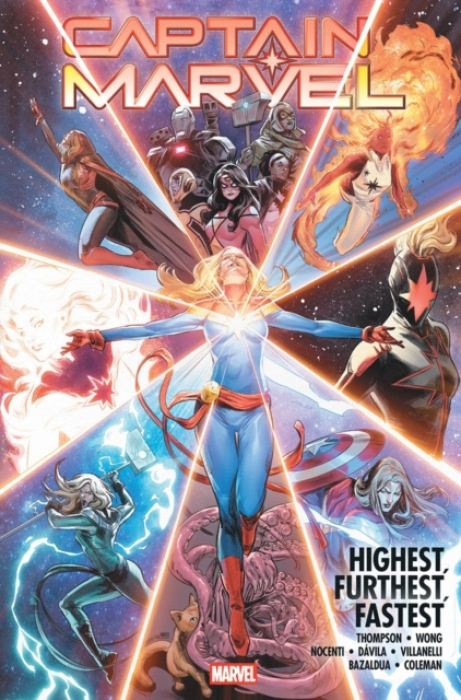 Marvel Comics Captain Marvel: Highest, Furthest, Fastest Omnibus - Thompson, Kelly a Gronbekk, Torunn a Duggan, Gerry