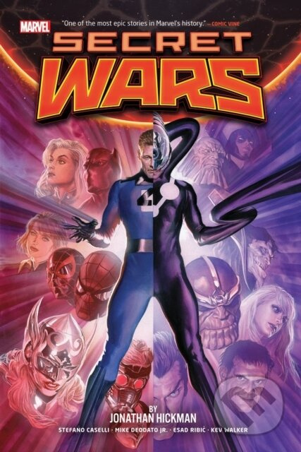 Secret Wars by Jonathan Hickman Omnibus - Jonathan Hickman, Stefano Caselli (ilustrátor), Mike Deodato Jr. (ilustrátor) - kniha z kategorie Komiksy