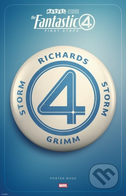 Marvel Studios' The Fantastic Four: First Steps Poster Book - kniha z kategorie Komiksy