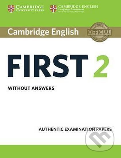 Cambridge English First 2 Student´s Book without answers Cambridge University Press