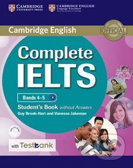 Complete IELTS: Bands 4/5 Student´s Book without Answers with CD-ROM with Testbank - kniha z kategorie Jazykové učebnice a slovníky