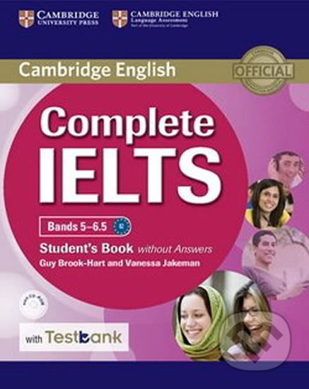 Complete IELTS: Bands 5/6.5 Student´s Book without Answers with CD-ROM with Testbank - kniha z kategorie Jazykové učebnice a slovníky
