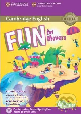 Fun for Movers Student´s Book with Home Booklet and online activities Cambridge University Press