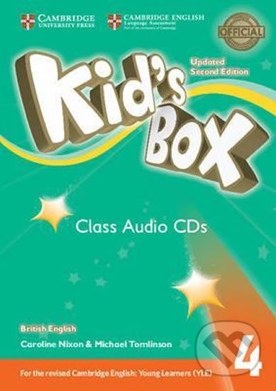 Kid´s Box updated second edition 4 Class Audio CD Cambridge University Press