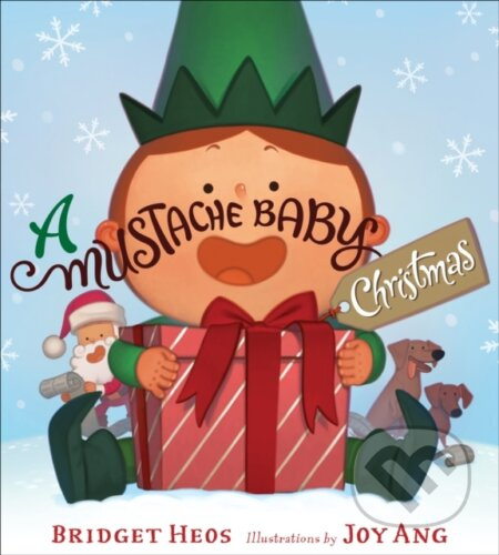 Mustache Baby Christmas (A Christmas Holiday Book for Kids) - kniha z kategorie Pro děti