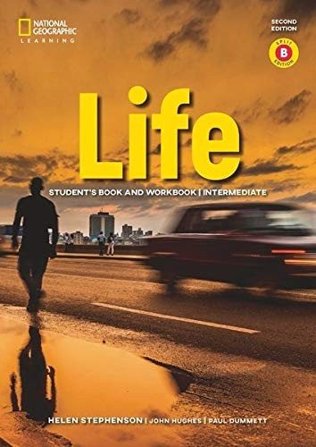 Life Intermediate 2nd Edition Combo Split B with App Code and Workbook Audio CD National Geographic learning