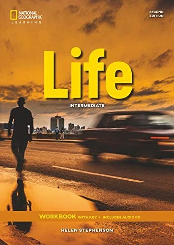Life Intermediate 2nd Edition Workbook with Key and Workbook Audio National Geographic learning