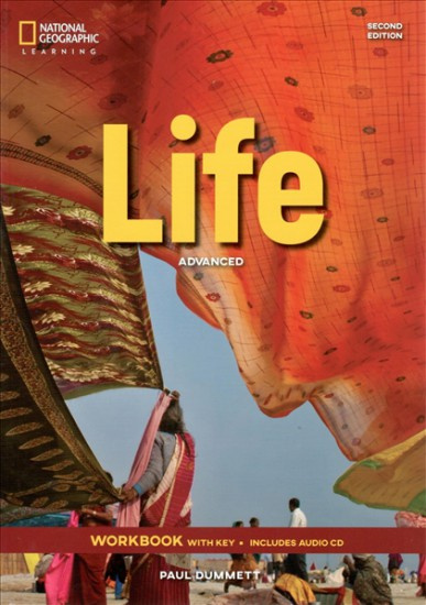 Life Advanced 2nd Edition Workbook with Key and Workbook Audio National Geographic learning