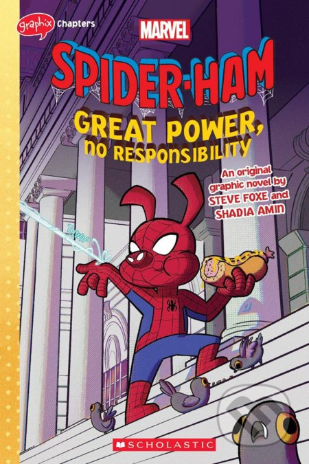 Spider-ham (Great Power, No Responsibility) - Steve Foxe, Shadia Amin (ilustrátor) - kniha z kategorie Fantasy