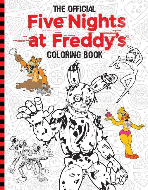 Official Five Nights at Freddy's Coloring Book Scholastic US