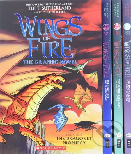Wings of Fire Graphix Paperback Box Set (Books 1-4) - kniha z kategorie Romantika