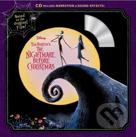 Tim Burton's The Nightmare Before Christmas Book and CD - kniha z kategorie Beletrie pro děti