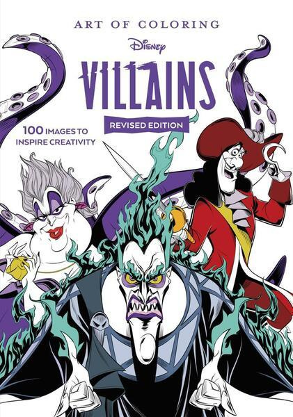 Art of Coloring: Disney Villains -  Disney Storybook Art