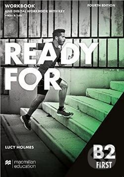 Ready for First (4th edition) Workbook + Digital Workbook with Audio + key Macmillan