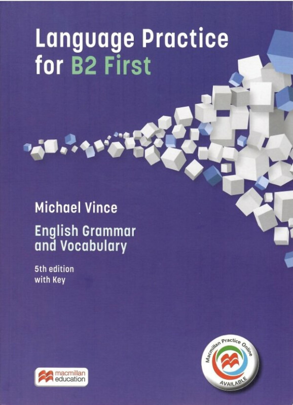 Language Practice for B2 First  5th edition Student´s Book with Key Pack Macmillan