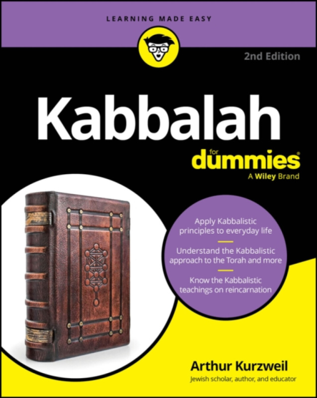 John Wiley & Sons Inc Kabbalah For Dummies - Kurzweil, Arthur (Elat Chayyim)