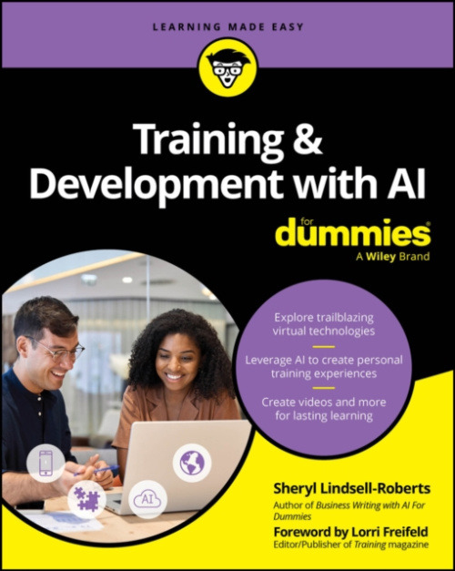 John Wiley & Sons Inc Training & Development with AI For Dummies - Lindsell-Roberts, Sheryl