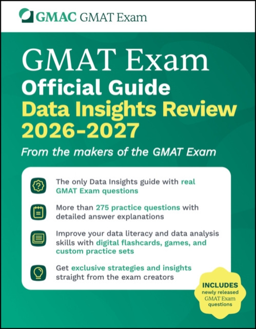 Wiley GMAT Official Guide Data Insights Review 2026 - 2027 - GMAC (Graduate Management Admission Council)