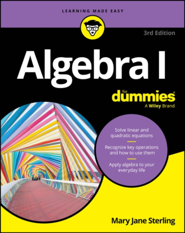 John Wiley & Sons Inc Algebra I For Dummies - Sterling, Mary Jane (Bradley University, Peoria, IL)