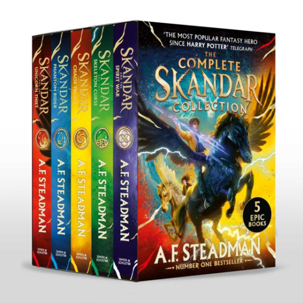 Simon & Schuster Ltd Complete Skandar Collection - Steadman, A.F.