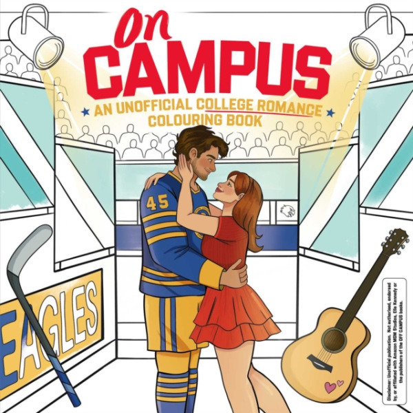 Simon & Schuster Ltd On Campus Colouring Book - Arcade