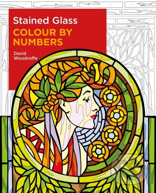 Stained Glass Colour by Numbers - David Woodroffe - kniha z kategorie Pre dospelých