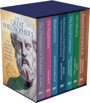 Great Philosophers Collection, Deluxe 7-Book Hardback Boxed Set Arcturus Publishing Ltd