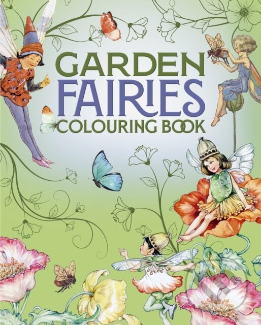 Garden Fairies Colouring Book - David Woodroffe - kniha z kategorie Pre dospelých
