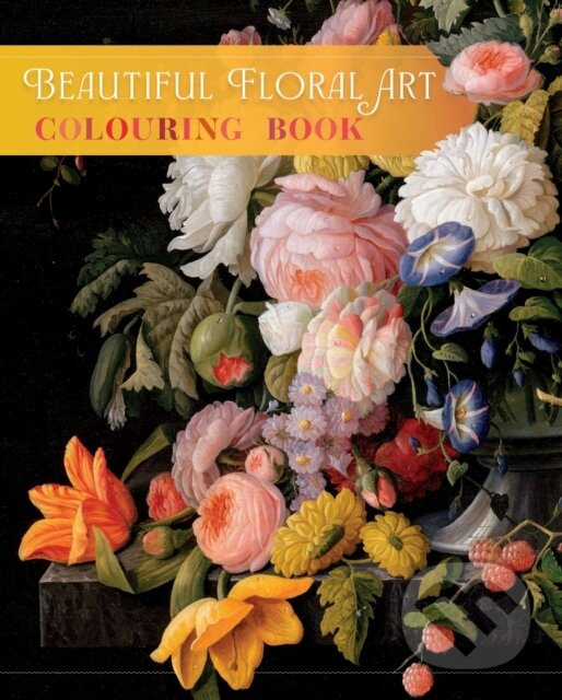 Beautiful Floral Art Colouring Book - David Woodroffe - kniha z kategorie Pre dospelých