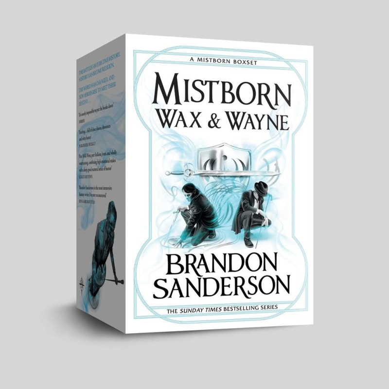 Mistborn Quartet Boxed Set, The Alloy of Law, Shadows of Self, The Bands of Mourning, The Lost Metal Orion Publishing Co