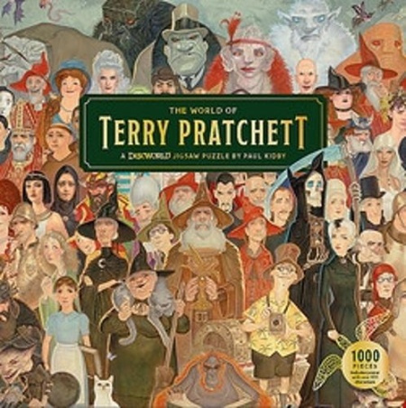The World of Terry Pratchett (A 1000-piece Discworld jigsaw puzzle by Paul Kidby) - puzzle z kategorie 500 - 1000 dílků