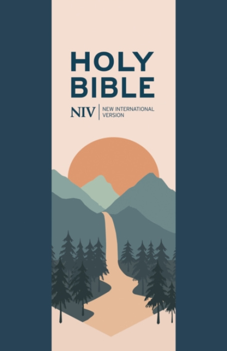 Hodder & Stoughton NIV Larger Print Personal Navy Blue Bible - Version, New International